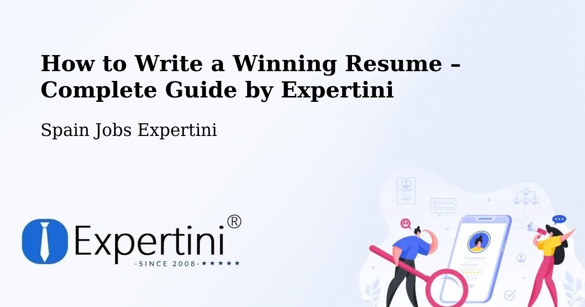 Resume Writing Guide for Job Seekers – Vallés - Vallés, Spain Jobs Expertini